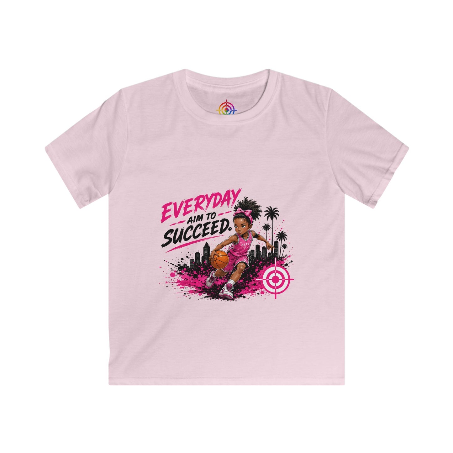 Basketball-T-Shirt für Kinder – jeden Tag erfolgreich sein
