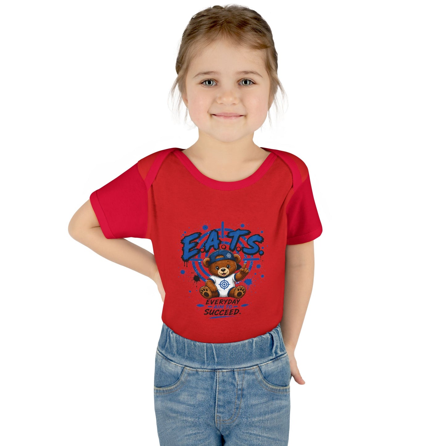 Infant Onesie Teddy Bear Graphic