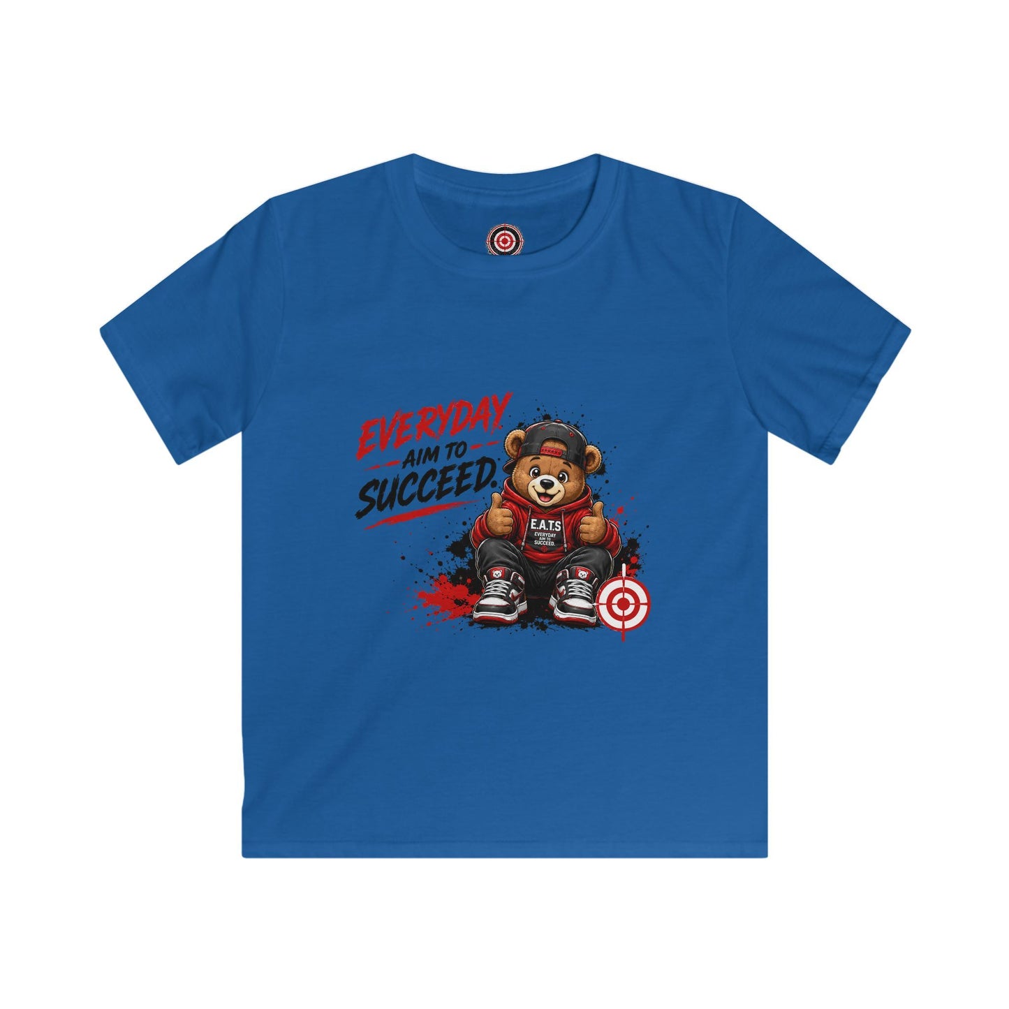 Kids Teddy | Everyday Aim to Succeed |Graphic Tee