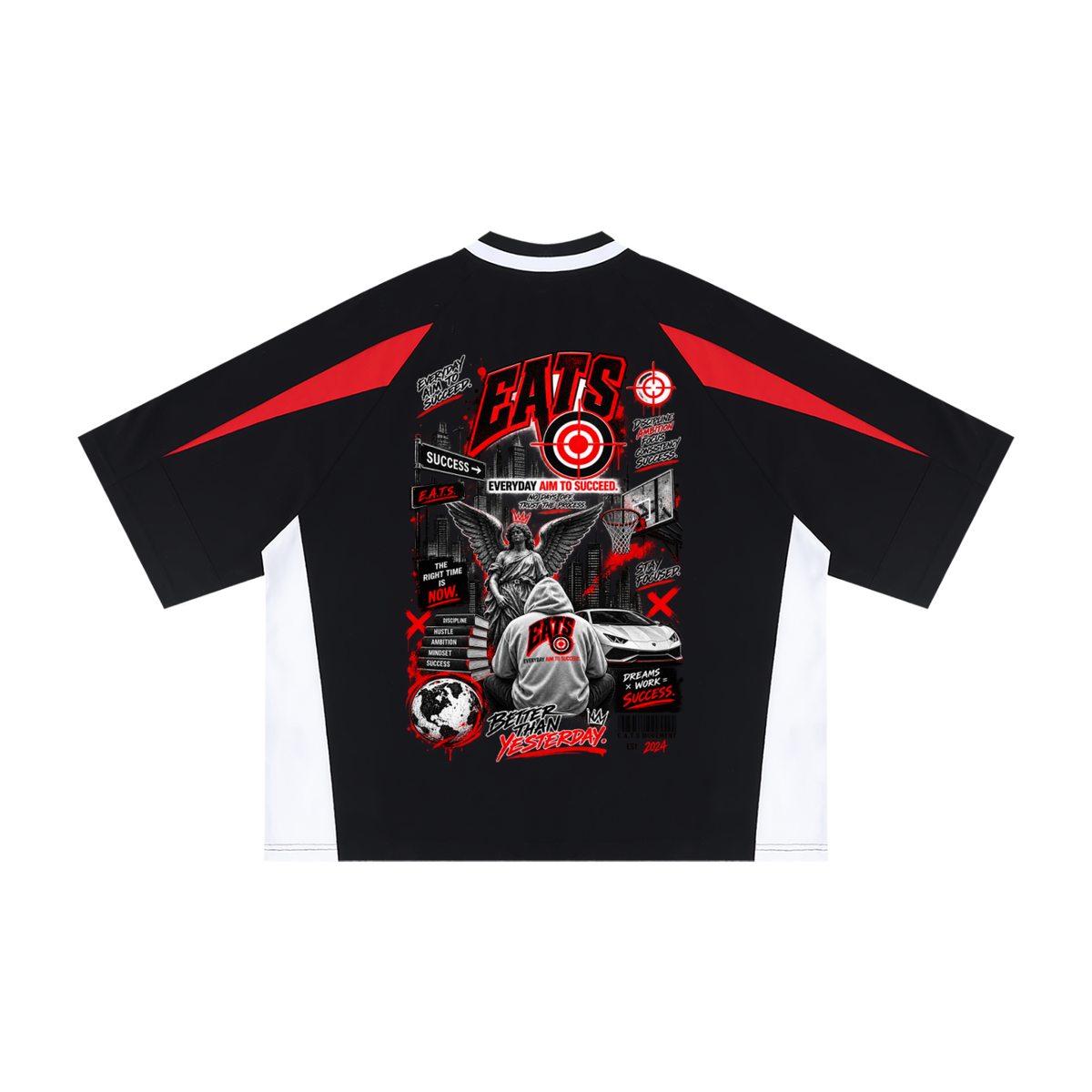 V-Neck Graphic T-Shirt