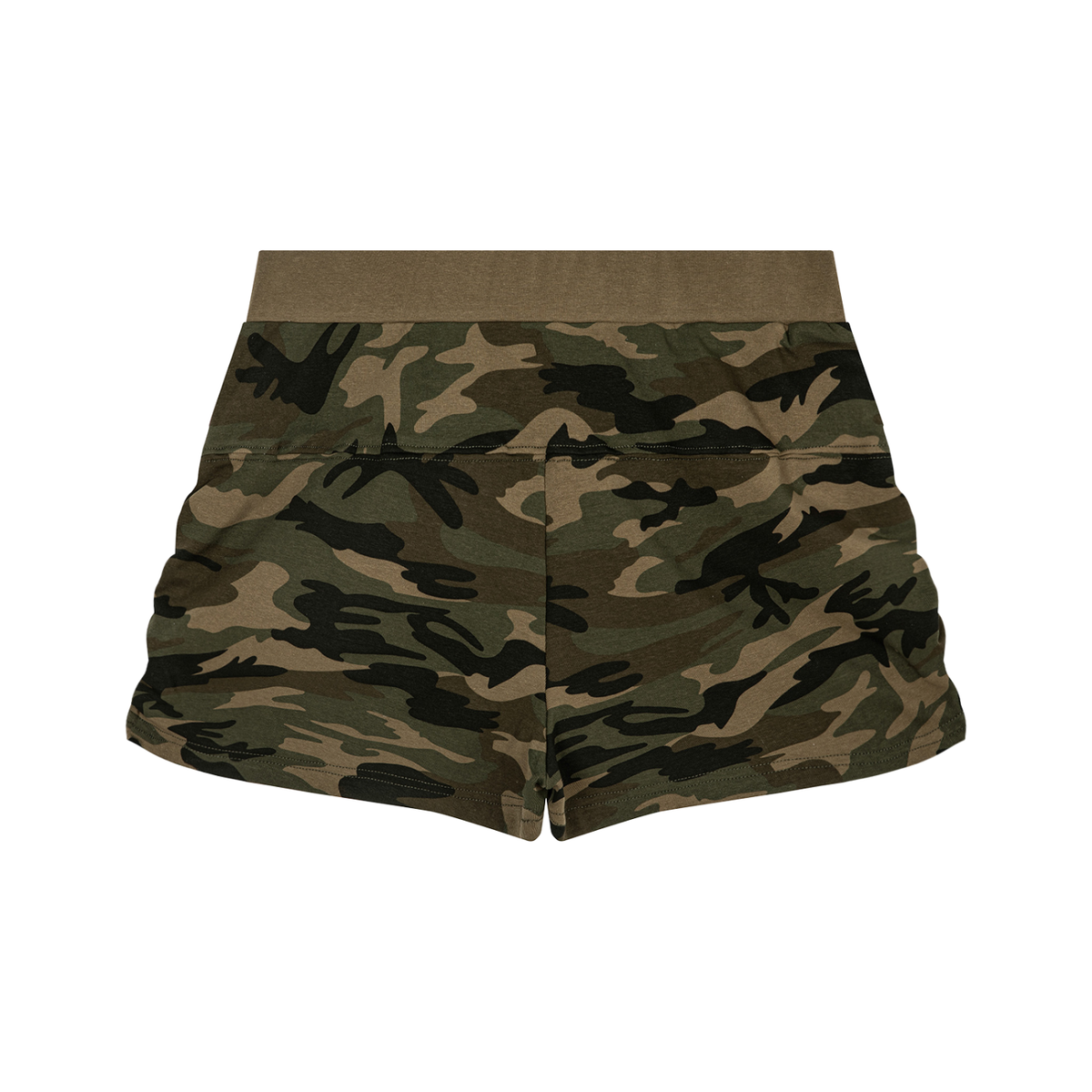womens,camo,shorts,green,gold