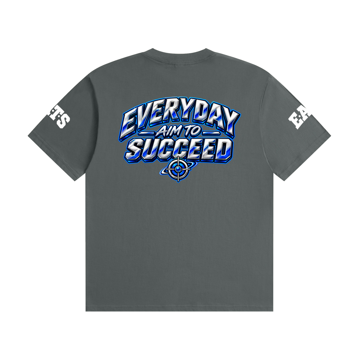 grey,black,navy,navyblue,blue,eats,mens,his,men,graphic,graphictshirt,brandlogo,logo,bullseye,tshirt