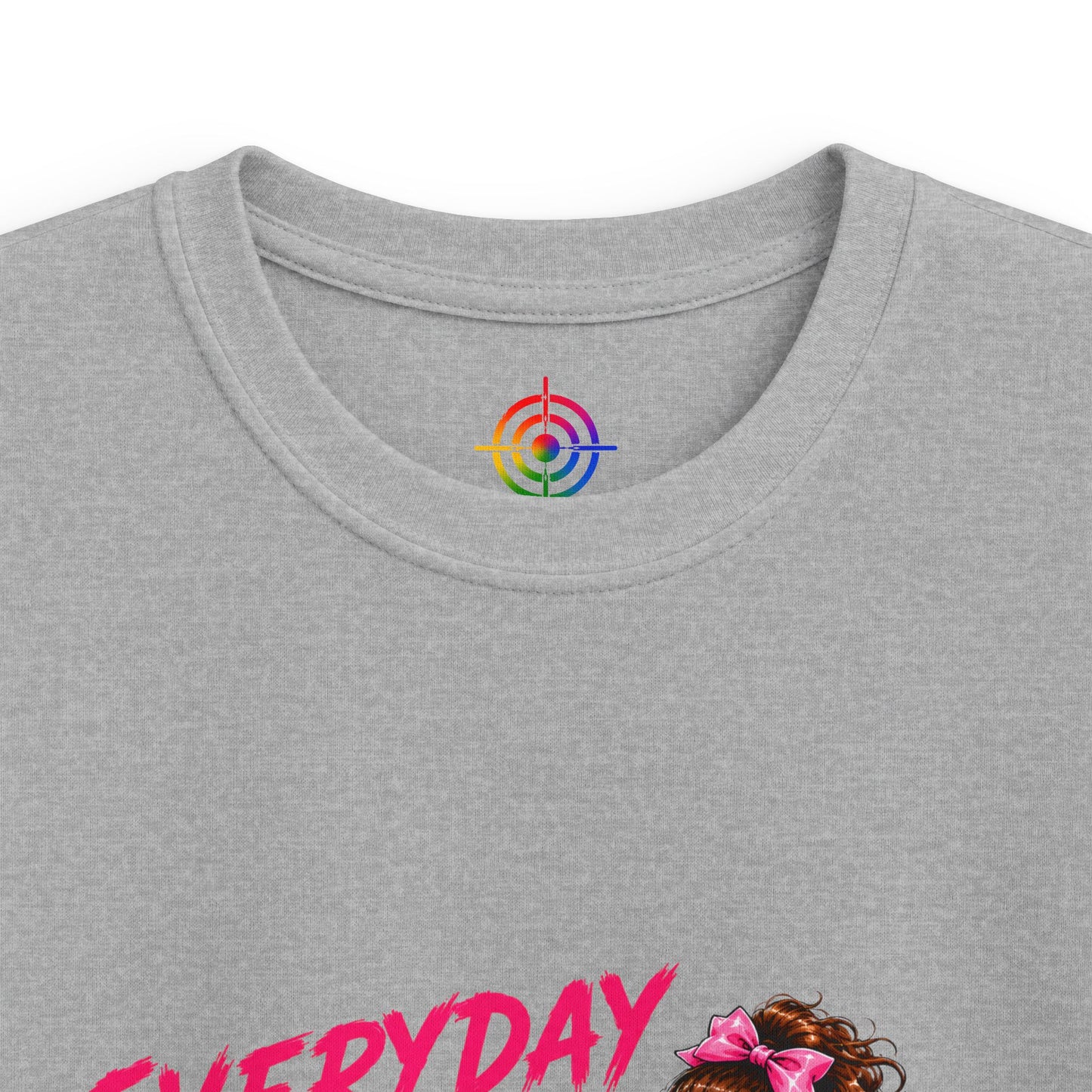 Kids Soccer Tee — Everyday I Aim to Succeed