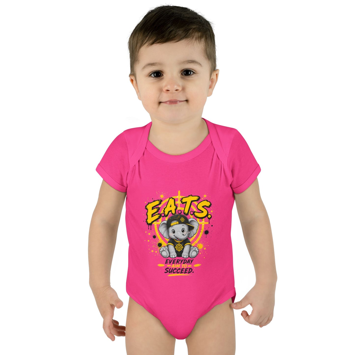Infant Onesie Elephant Graphic