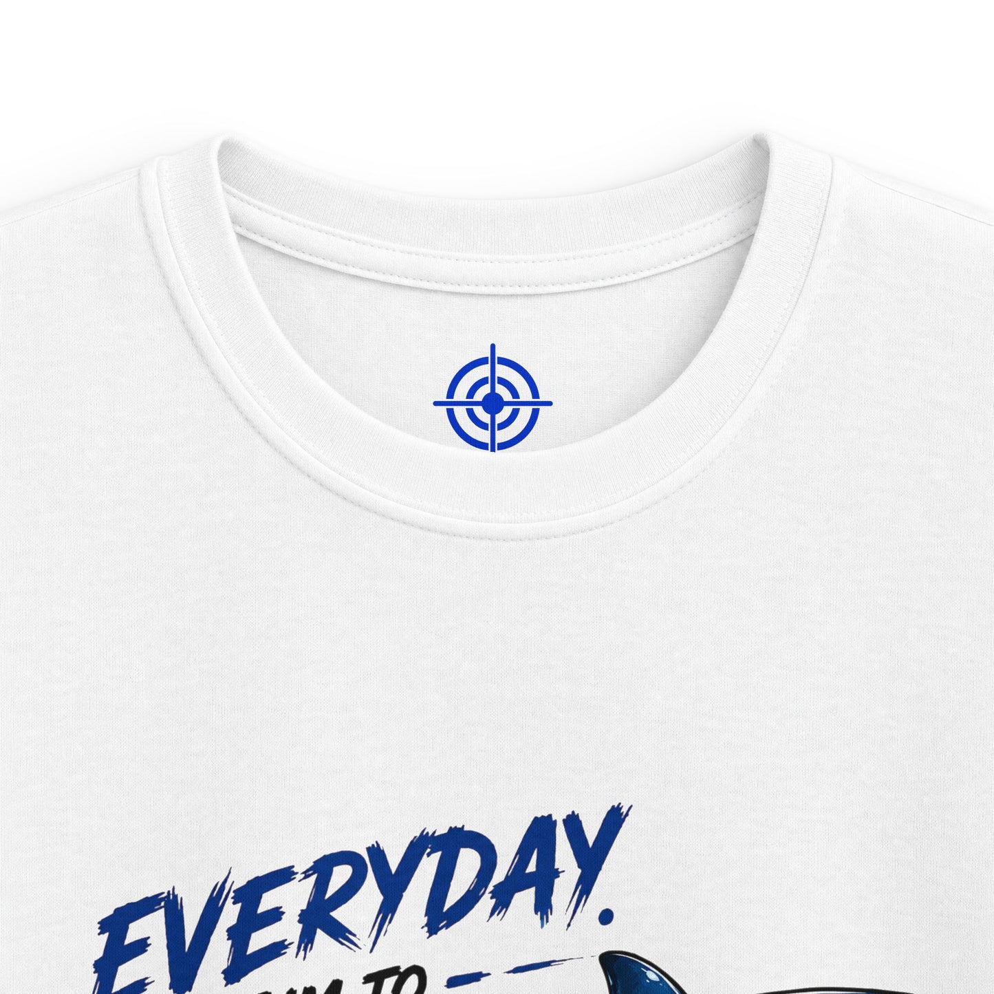 Kids Shark Graphic Tee —  Everyday I Am To Succeed