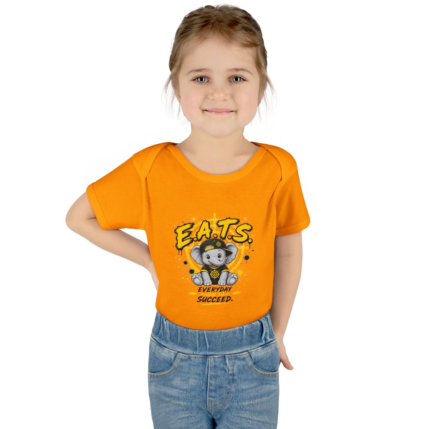 Infant Onesie Elephant Graphic