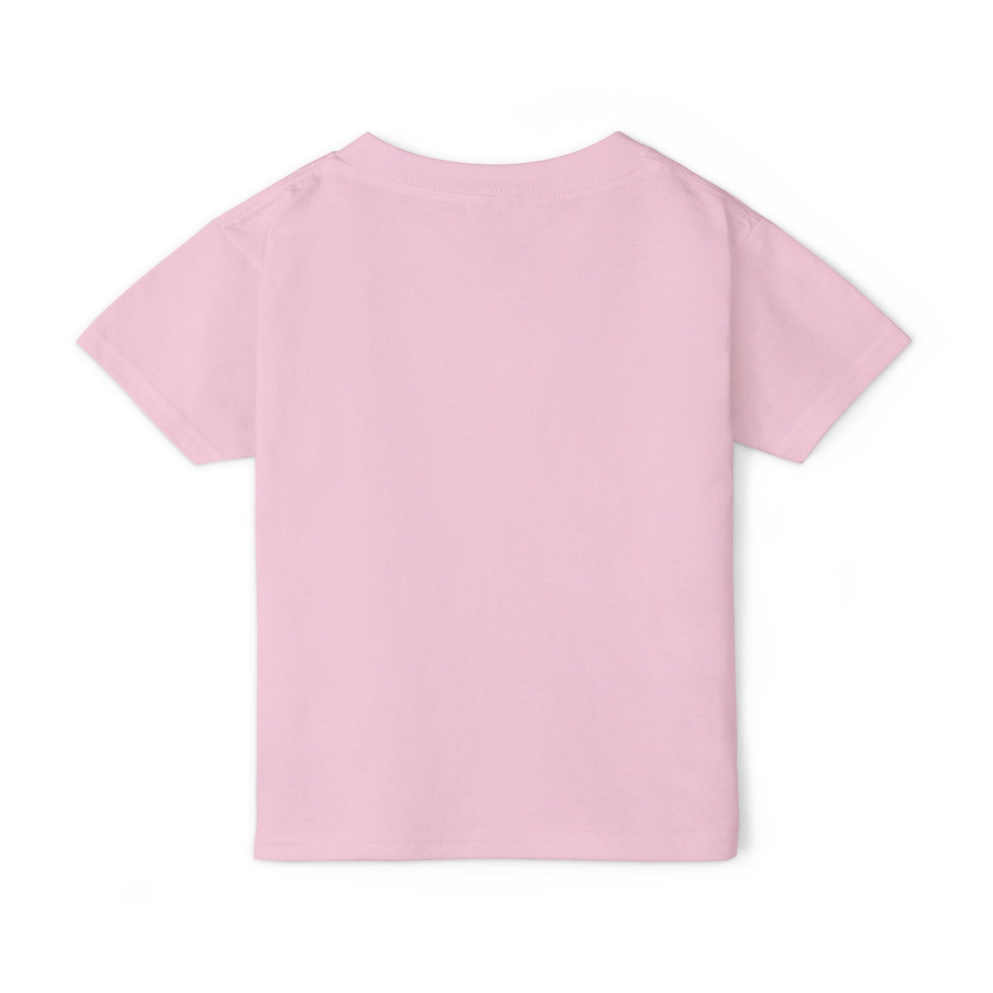 Toddlers' Bear Blocks T‑Shirt — "E.A.T.S. Everyday Aim To Succeed" Cute Pink Teddy Tee