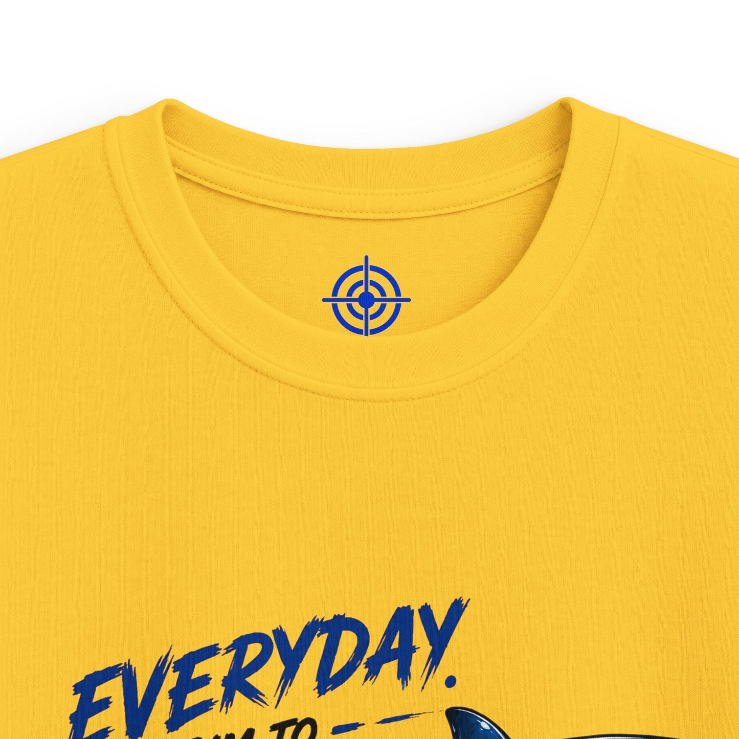 Kids Shark Graphic Tee —  Everyday I Am To Succeed