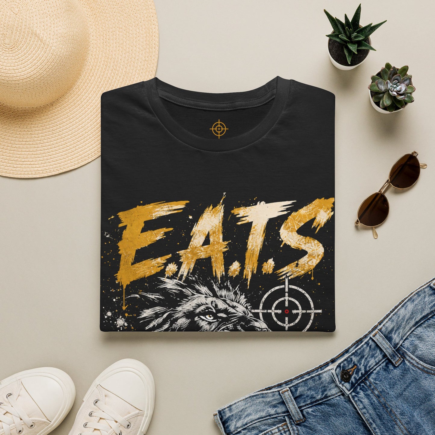 Lion Graphic T‑Shirt