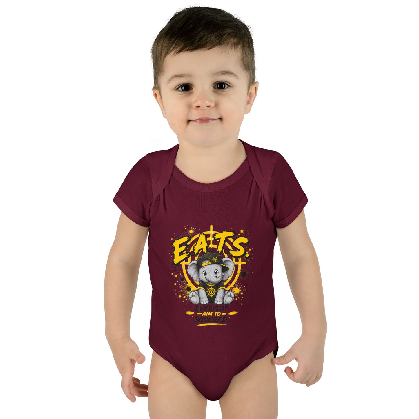 Infant Onesie Elephant Graphic