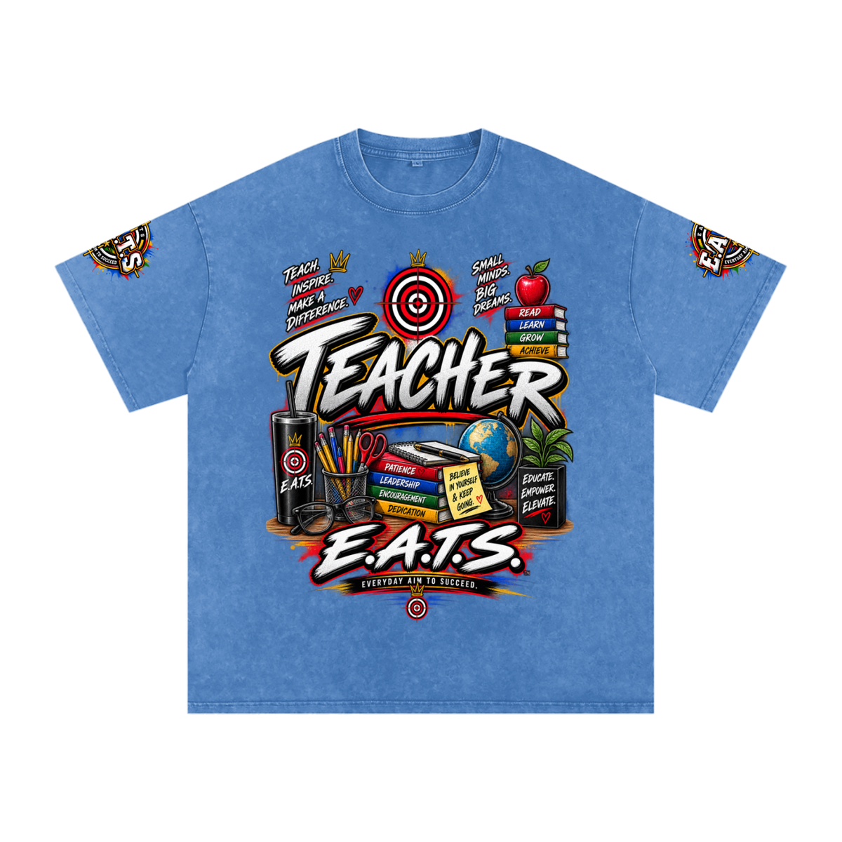 red,blue,green,grey,gray,pink,purple,black,dark,light,orange,women,men,casual,logo,bullseye,royal,apricot,career,careers,tshirt,unisex,his,hers,teacher,teachers,books,graphic,streetwear,eats,gift,teal