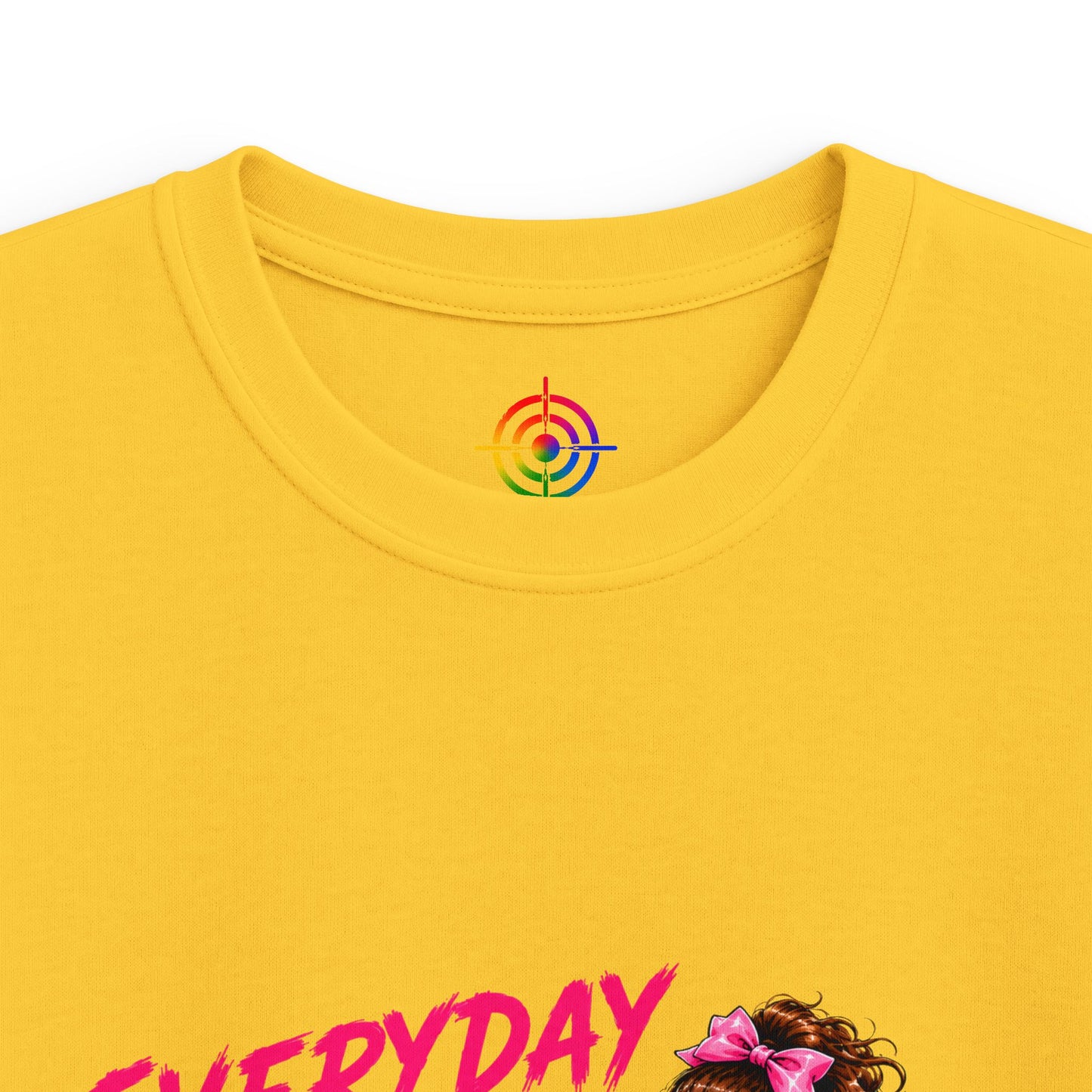 Kids Soccer Tee — Everyday I Aim to Succeed