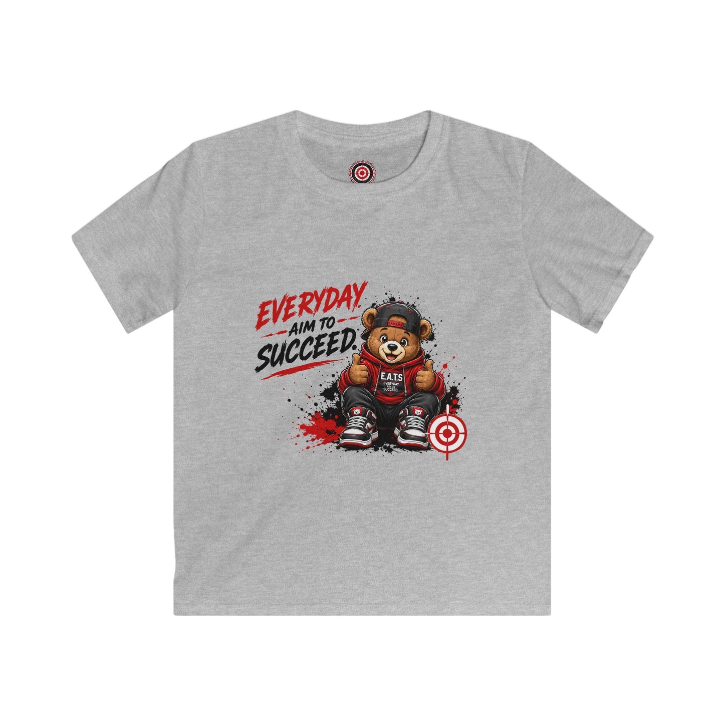 Kids Teddy | Everyday Aim to Succeed |Graphic Tee