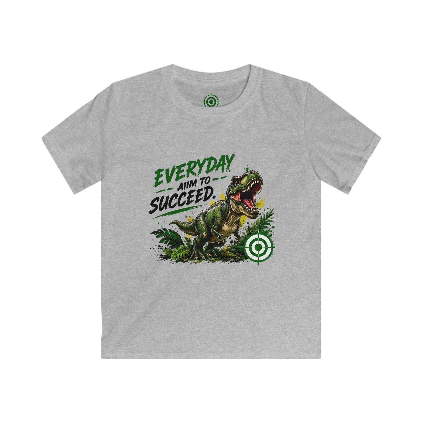 Kids Dino Graphic Tee | Everyday Aim to Succeed