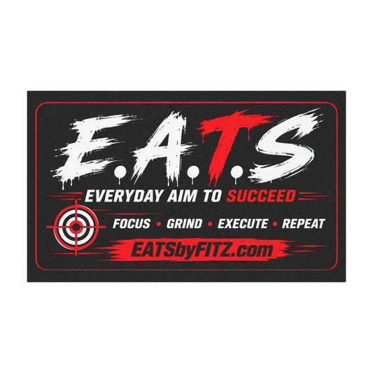 E.A.T.S. Magnetisches Autoschild — „Everyday Aim to Succeed“ Motivationsauto magnet