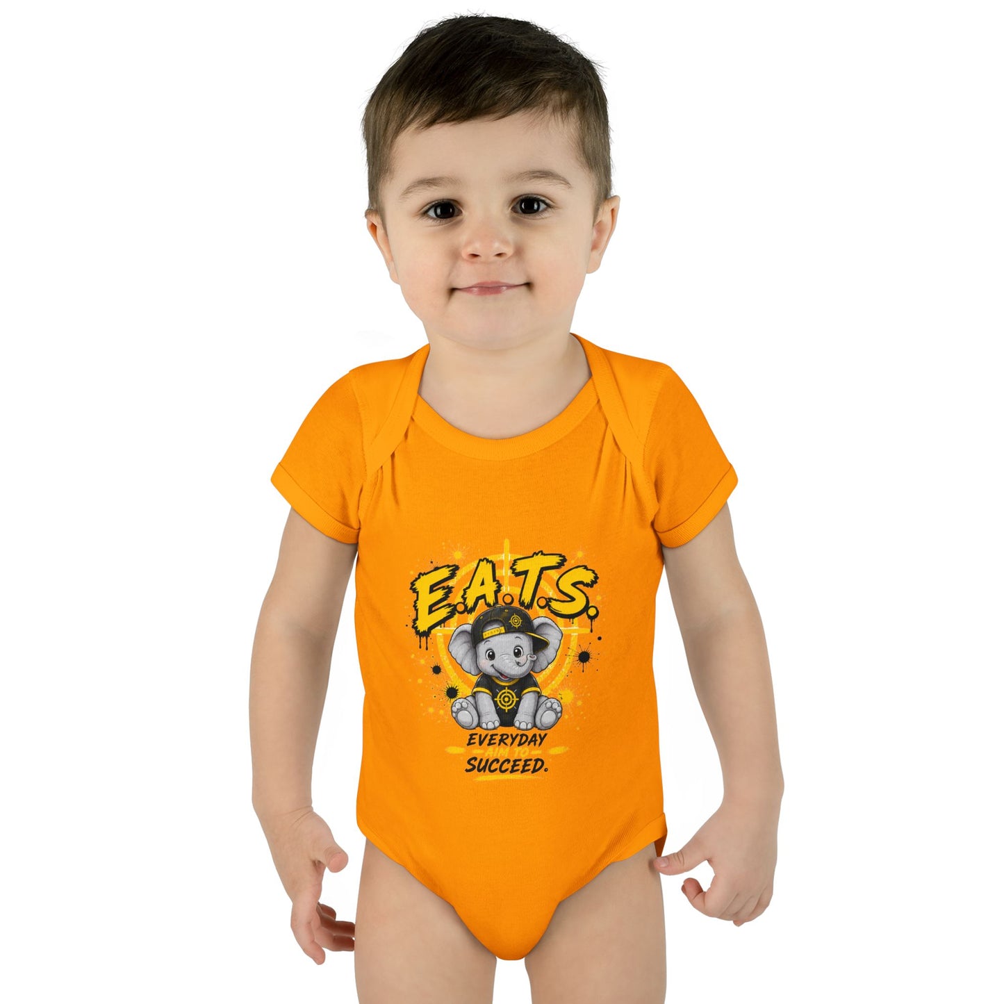 Infant Onesie Elephant Graphic