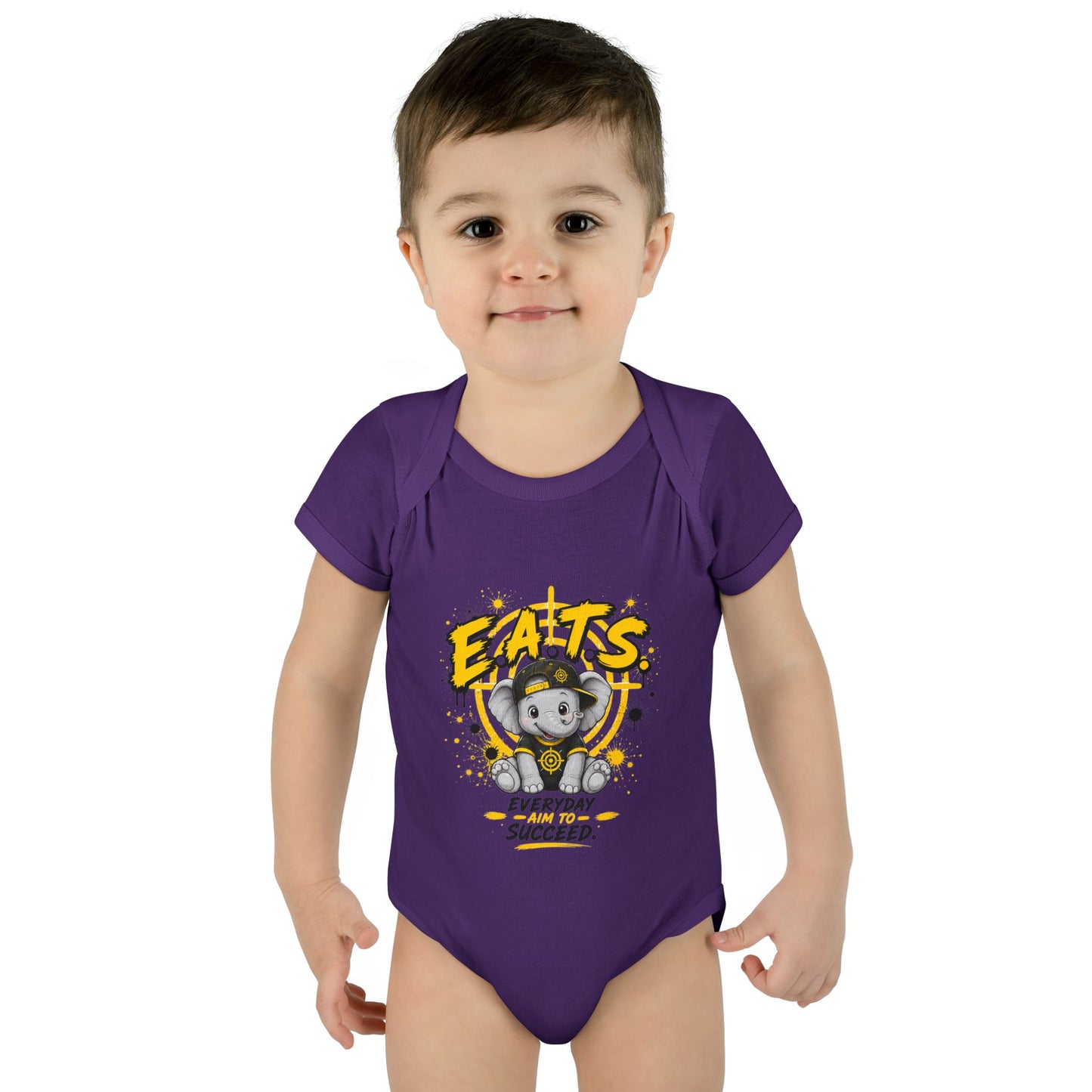 Infant Onesie Elephant Graphic
