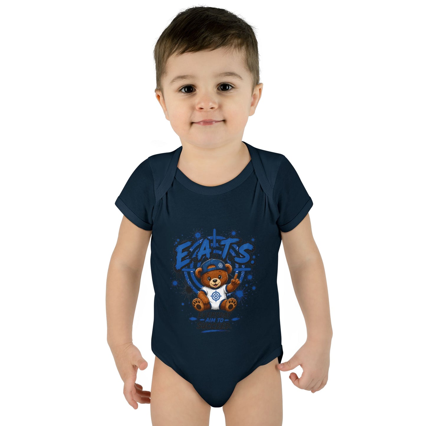 Infant Onesie Teddy Bear Graphic