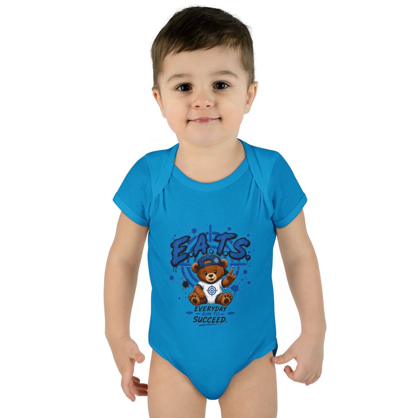 Infant Onesie Teddy Bear Graphic