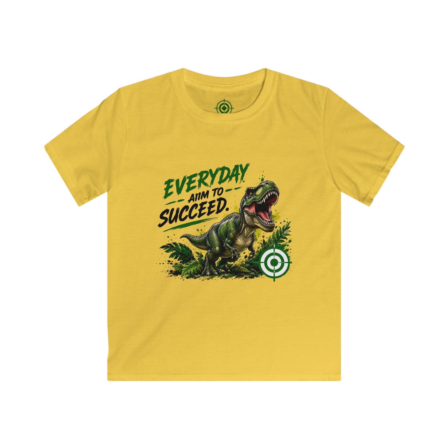 Kids Dino Graphic Tee | Everyday Aim to Succeed