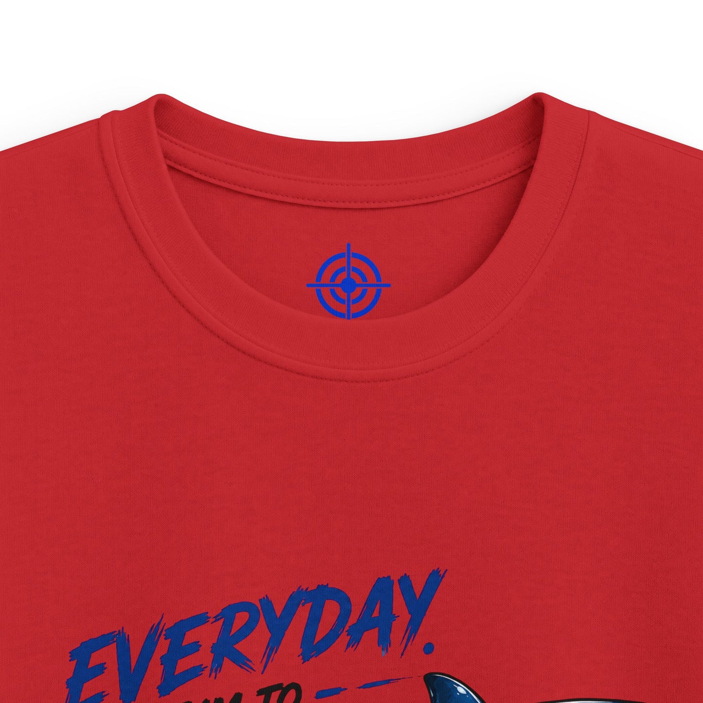 Kids Shark Graphic Tee —  Everyday I Am To Succeed
