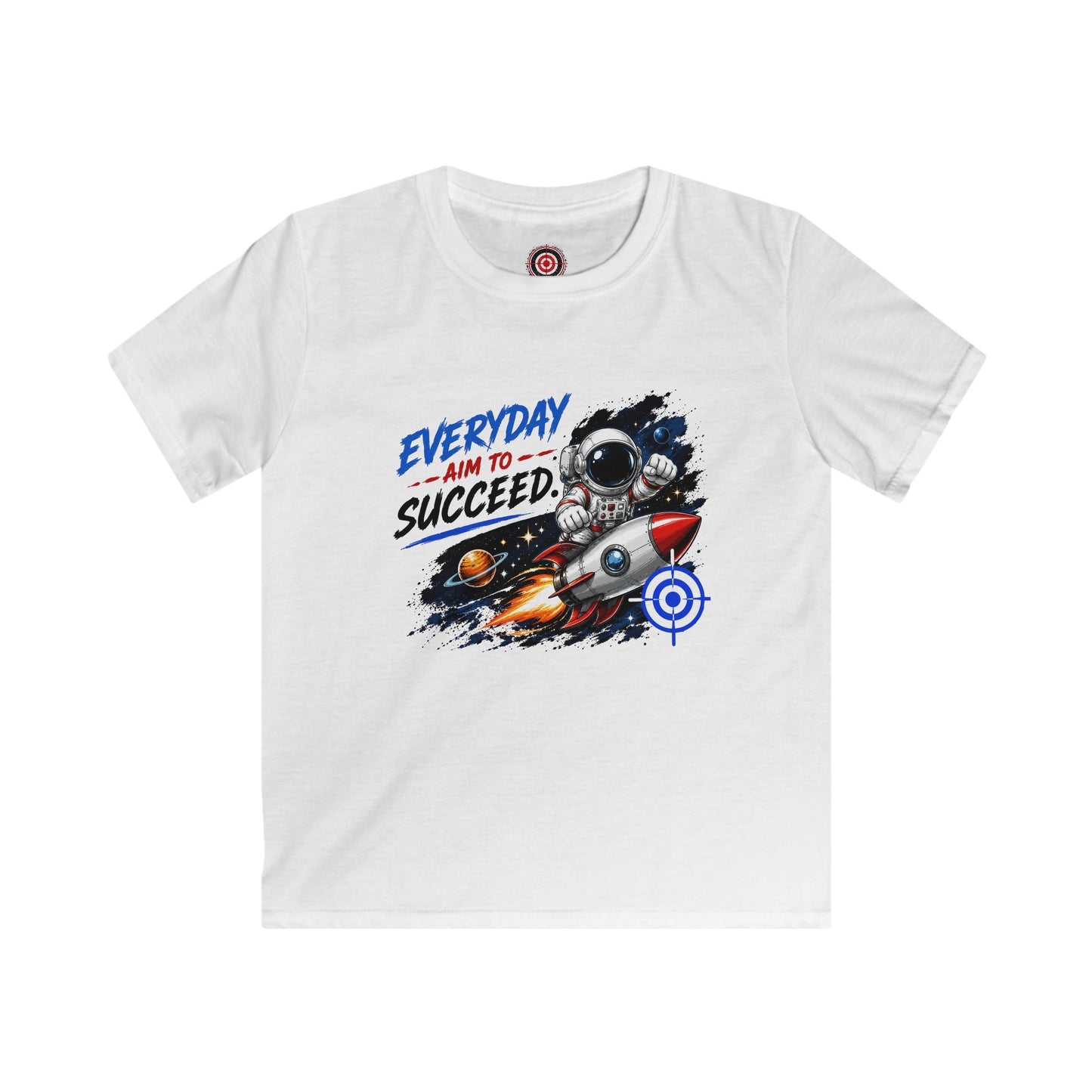 Kids Rocket Tee - Everyday Aim to Succeed
