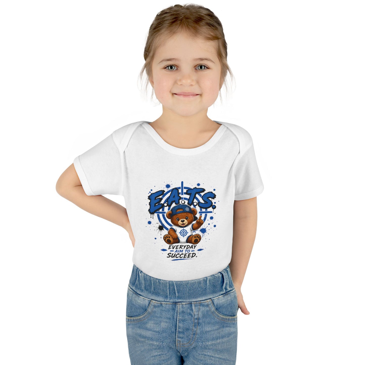 Infant Onesie Teddy Bear Graphic