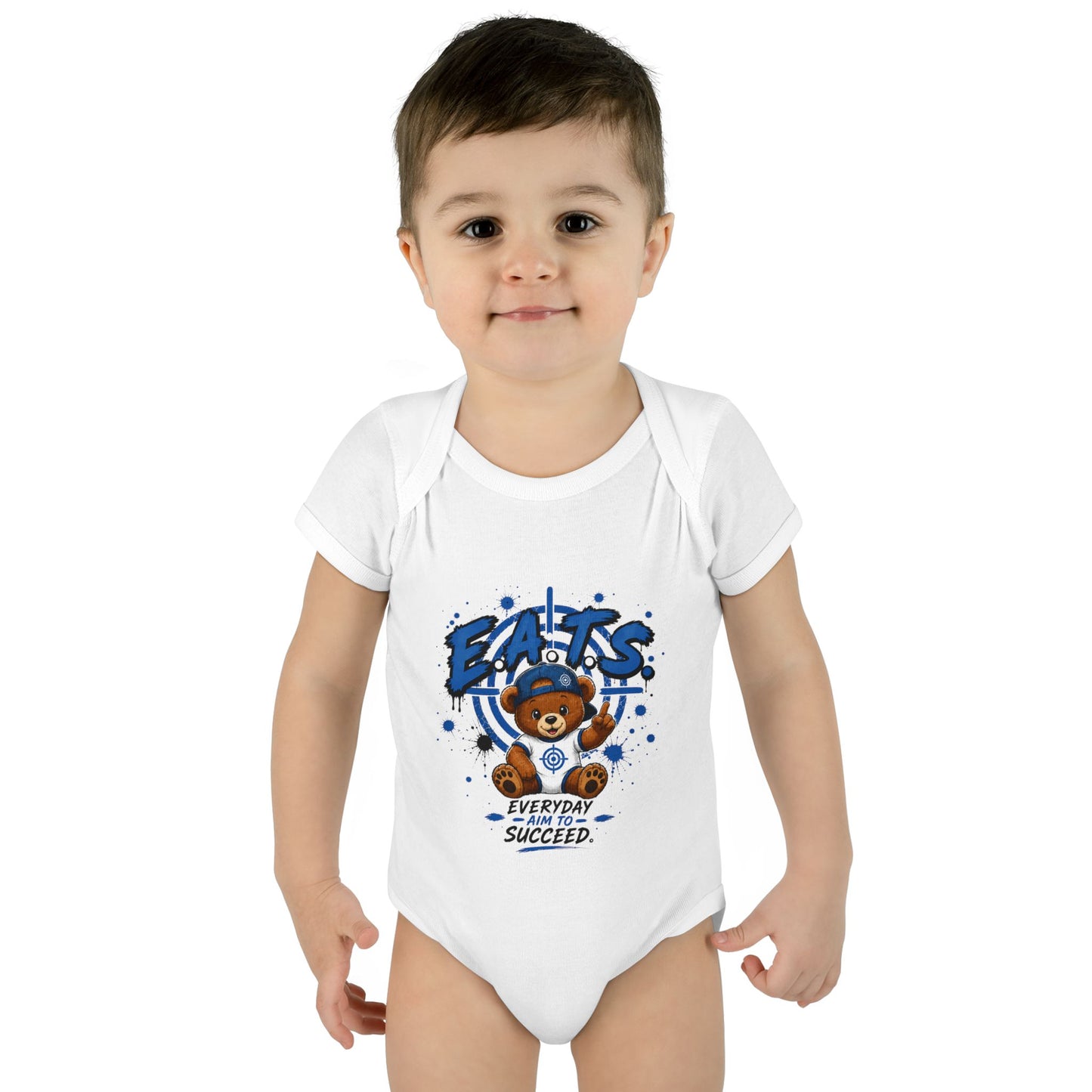 Infant Onesie Teddy Bear Graphic