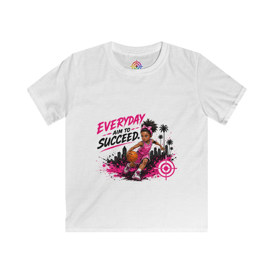 Basketball-T-Shirt für Kinder – jeden Tag erfolgreich sein