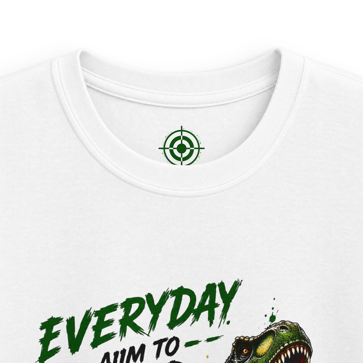Kids Dino Graphic Tee | Everyday Aim to Succeed