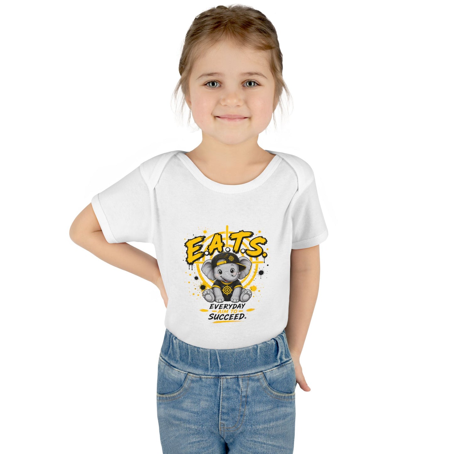 Infant Onesie Elephant Graphic