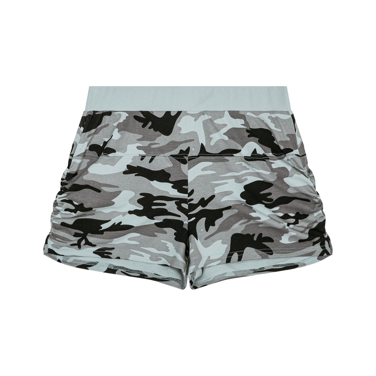camo,blue,womens,shorts