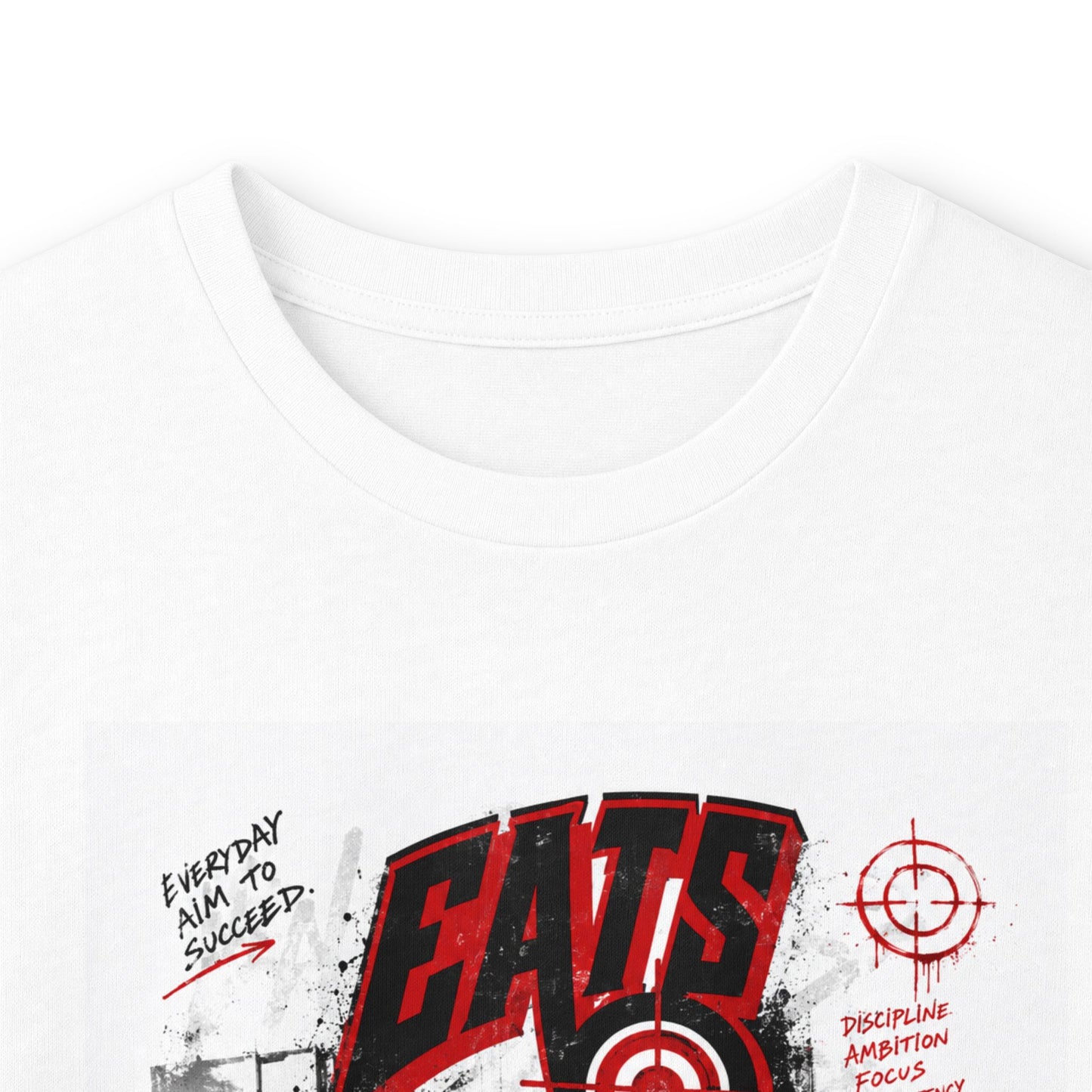 EATS Graphic Long Sleeve Tee — 'Everyday Aim to Succeed' Streetwear