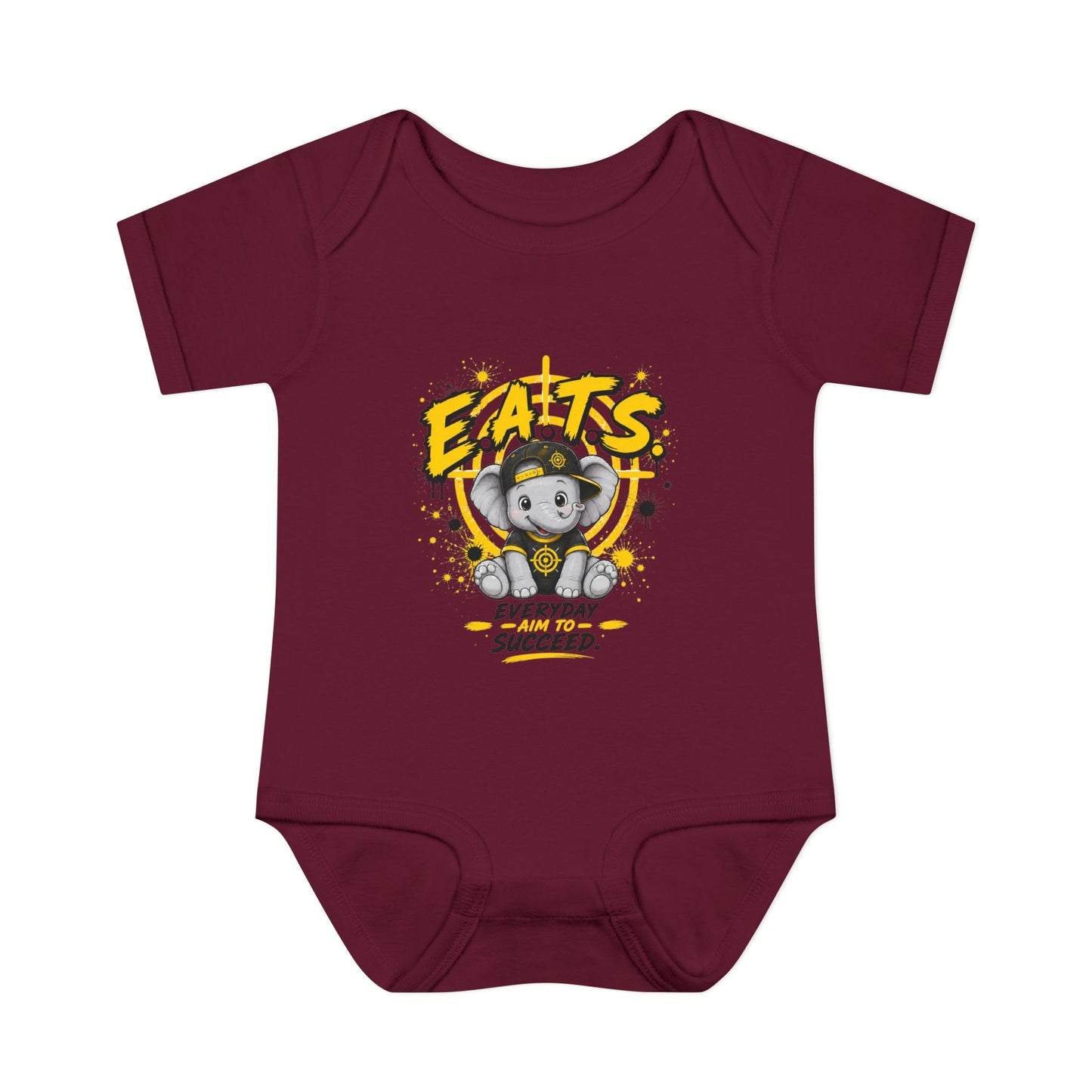 Infant Onesie Elephant Graphic