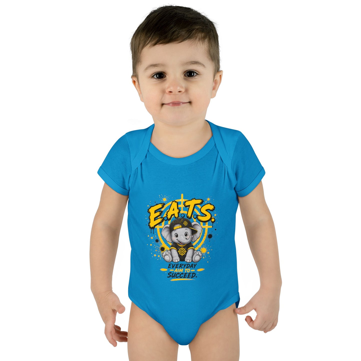 Infant Onesie Elephant Graphic