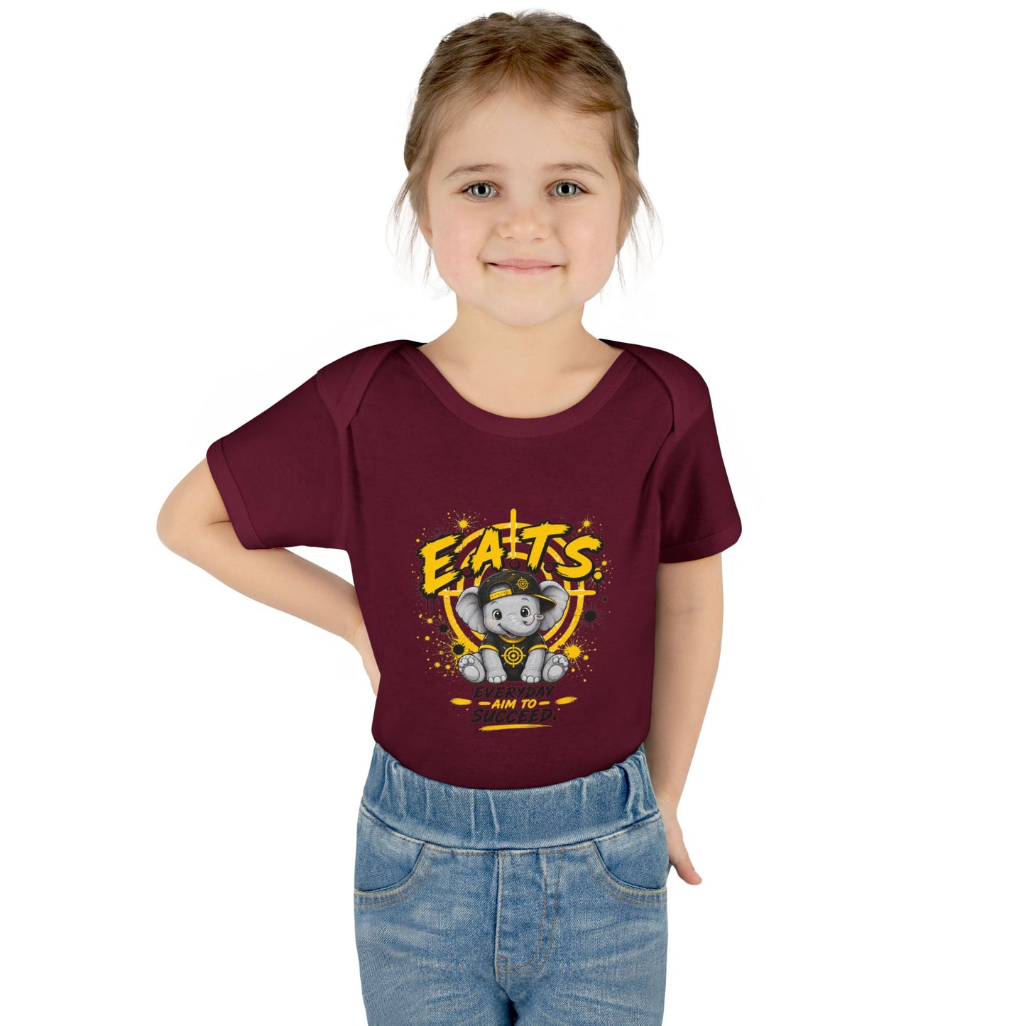 Infant Onesie Elephant Graphic