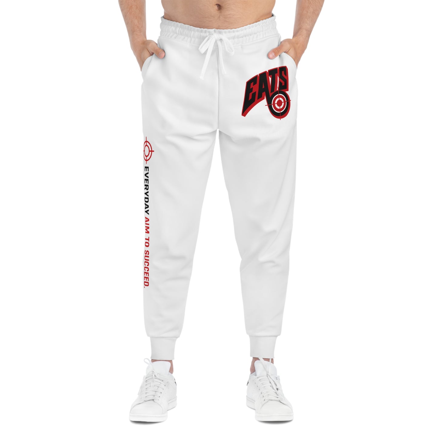 White E.A.T.S Joggers