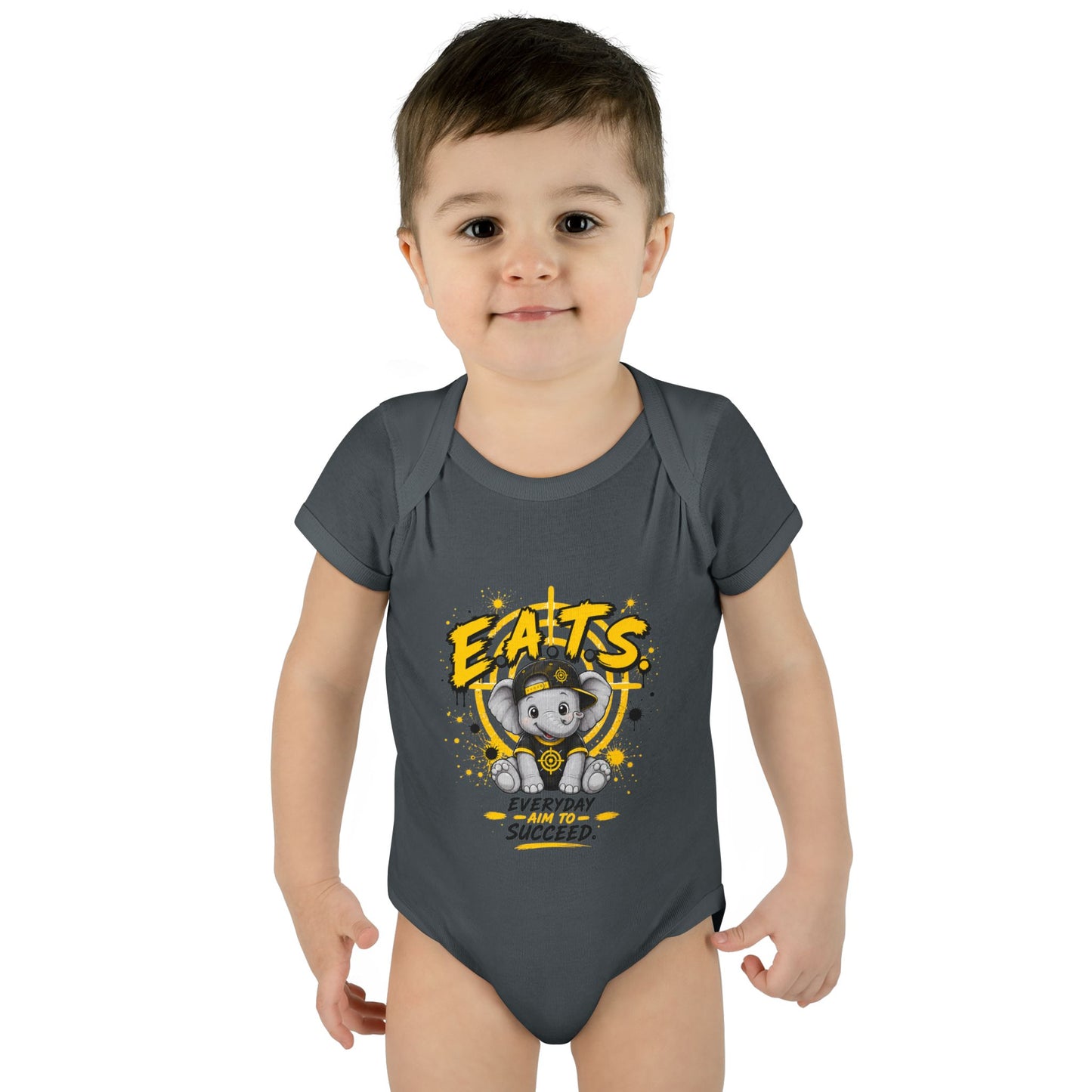 Infant Onesie Elephant Graphic