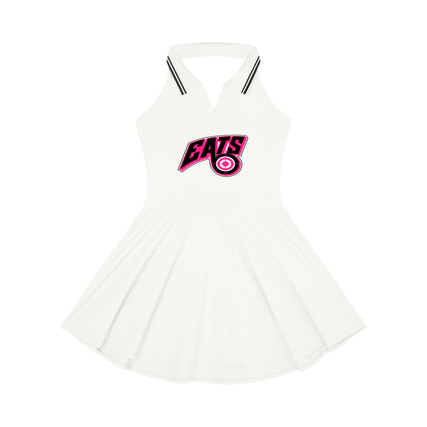 E.A.T.S Women's Collared Tennis Dress