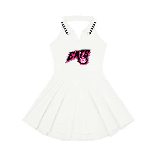 E.A.T.S Women's Collared Tennis Dress