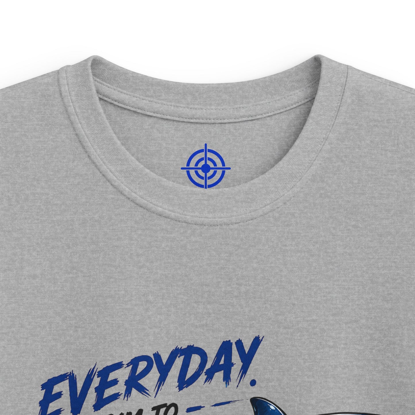 Kids Shark Graphic Tee —  Everyday I Am To Succeed