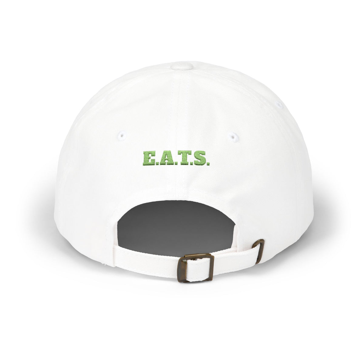 E.A.T.S. Embroidered Hat-White