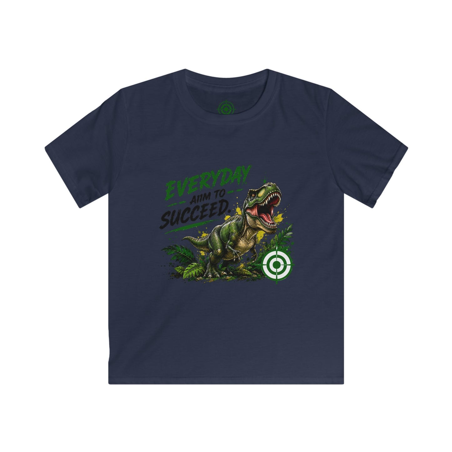 Kids Dino Graphic Tee | Everyday Aim to Succeed
