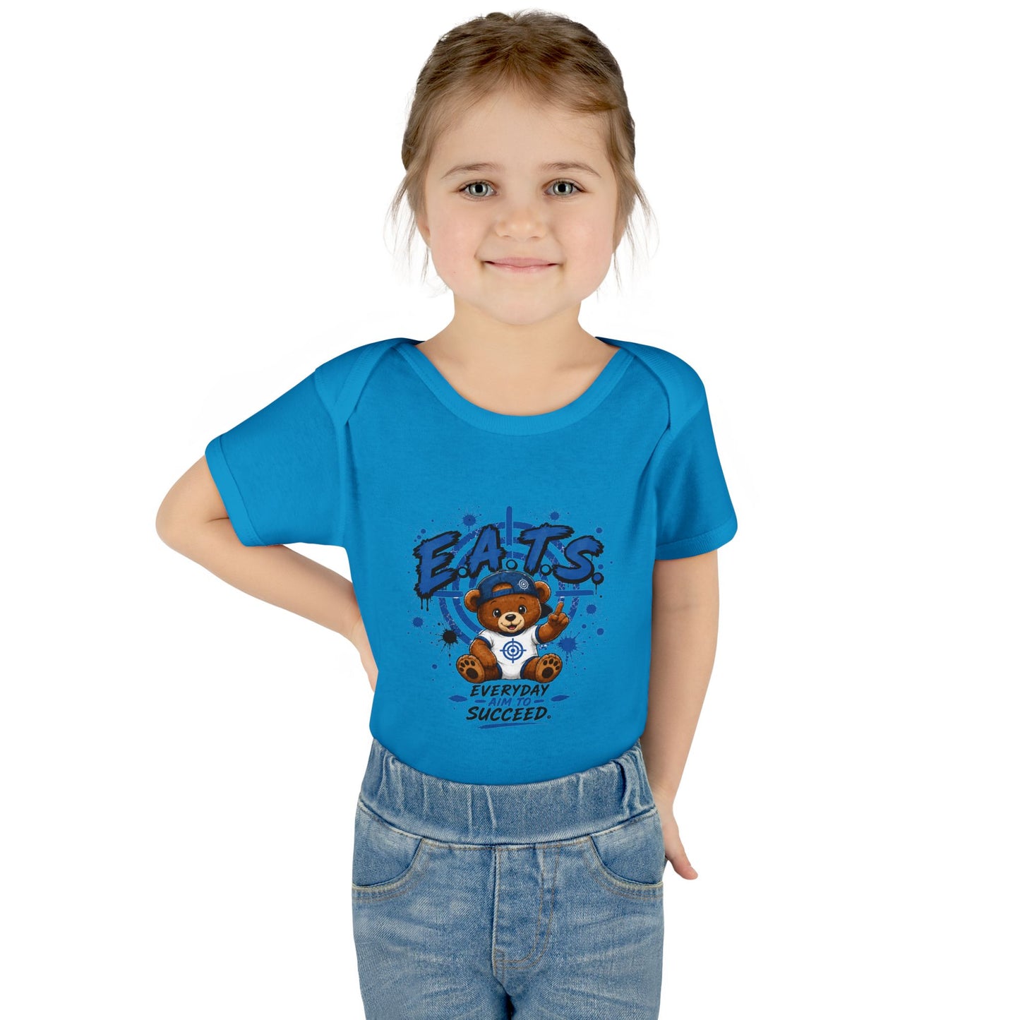 Infant Onesie Teddy Bear Graphic