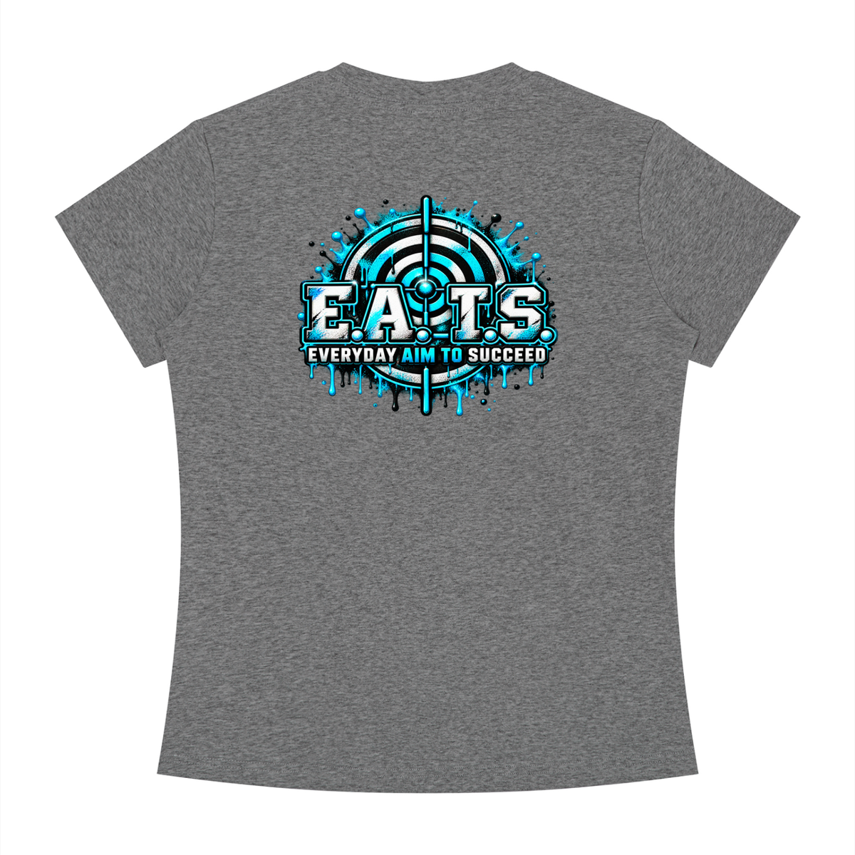 blue,white,grey,gray,bull,animal,bullseye,eats,brandlogo,hers,her,womens,women,casual,streetwear,womensstreetwear,teal,lightblue,graphic,graphictshirt,dark,light