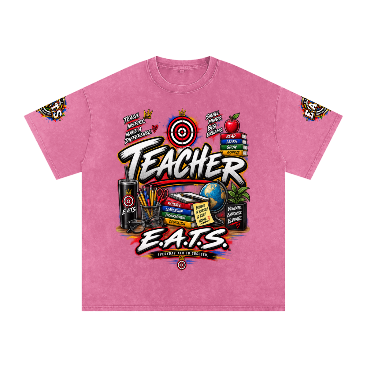 red,blue,green,grey,gray,pink,purple,black,dark,light,orange,women,men,casual,logo,bullseye,royal,apricot,career,careers,tshirt,unisex,his,hers,teacher,teachers,books,graphic,streetwear,eats,gift,teal