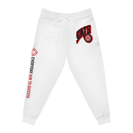 White E.A.T.S Joggers