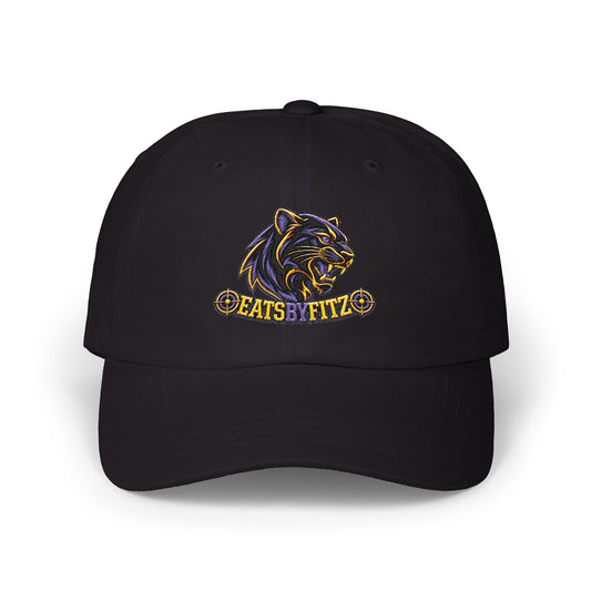 Embroidered Panther Logo "EATSBYFITZ" Hat