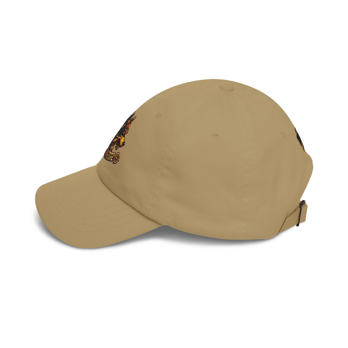 Embroidered Wolf Logo "EATSBYFITZ" Hat