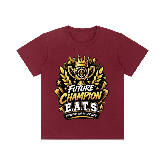 red,kids,tshirt,boys,girls,champion